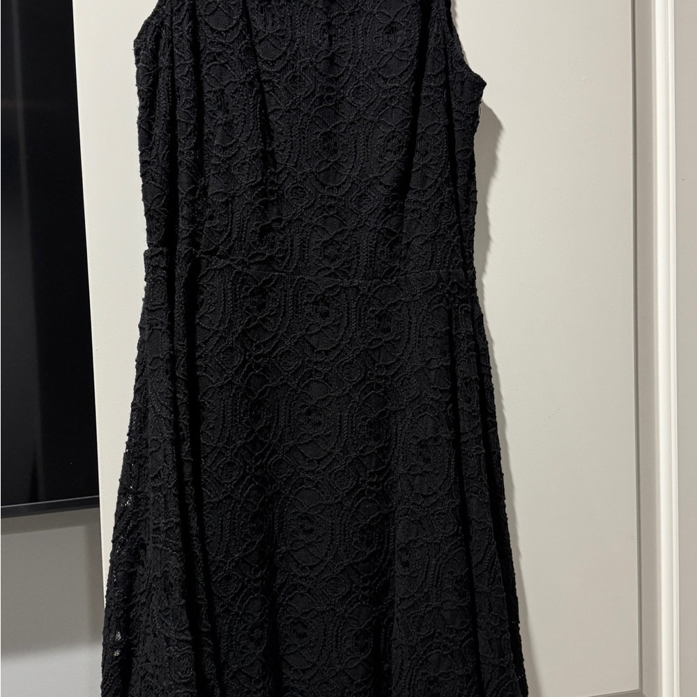 Black short dress